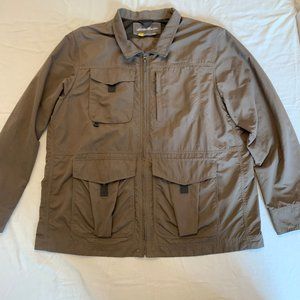 Men's Eddie Bauer "Travex" travel windbreaker XXL